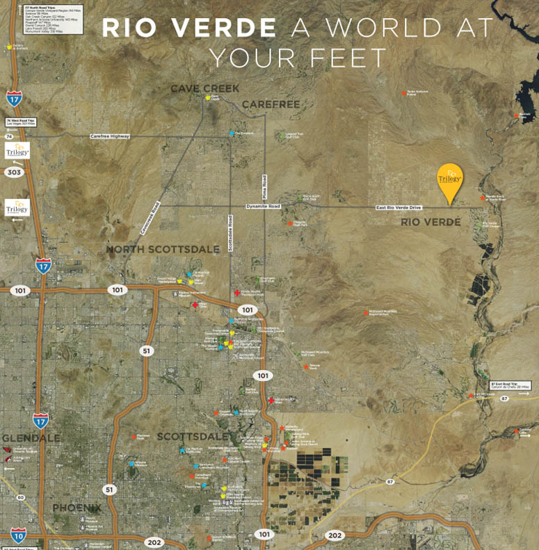 Trilogy Rio Vista Map